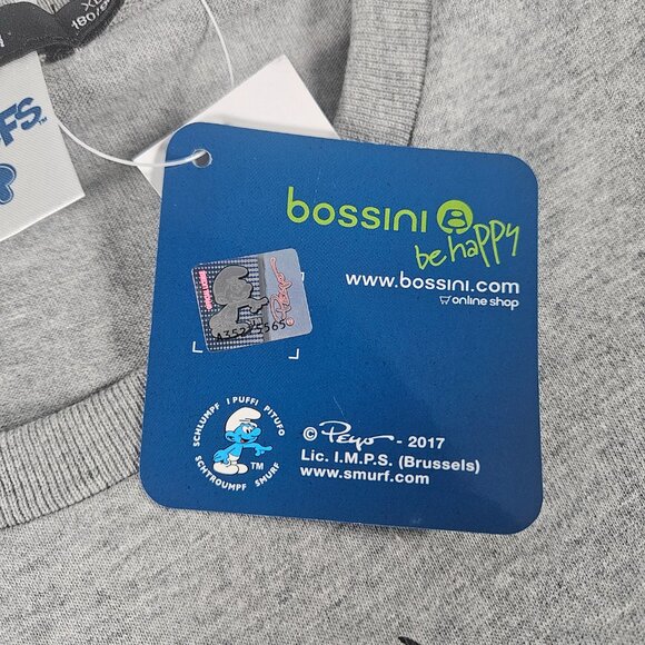 The Smurfs Clumsy T-Shirt Men's Size XL Gray New With Tags - Picture 4 of 7